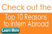 top 10 reasons to intern abroad